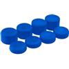 CFUENSBFDA 8 Pezzi Tappo For Impugnatura For Thumb Stick Analogico, Compatibile For PS5 PS4 PS3 Xbox 360 Controller Silicone Altezza Joystick Cover Thumbsticks Accessori Di Gioco(Blue)