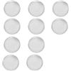CFUENSBFDA Tappo Con Impugnatura For Levetta In Silicone TPU Da 10 Pezzi, Compatibile For Controller Xbox One Thumb Stick For Controller XBOX Serie Sx(WHITE)