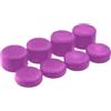 CFUENSBFDA 8 Pezzi Tappo For Impugnatura For Thumb Stick Analogico, Compatibile For PS5 PS4 PS3 Xbox 360 Controller Silicone Altezza Joystick Cover Thumbsticks Accessori Di Gioco(Purple)
