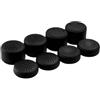 CFUENSBFDA 8 Pezzi Tappo For Impugnatura For Thumb Stick Analogico, Compatibile For PS5 PS4 PS3 Xbox 360 Controller Silicone Altezza Joystick Cover Thumbsticks Accessori Di Gioco(Black)