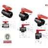 VALVOLA A SFERA PN16 CERTIFICATA PER USO NAUTICO - a 3 vie - 1/2" - 15
