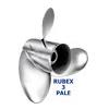 ELICHE SOLAS RUBEX 3 PALE IN ACCIAIO INOX - GRUPPO D - Variante 13 1/2 X 15 - Co