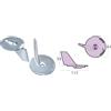 ANODO A PINNA - Variante Alluminio - Cod. GFN 682736A