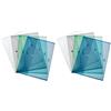 Fellowes 4044501 Buste con Bottone, Confezione da 8 Pezzi, Multicolore