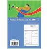 EDI PRO EDIPRO - E5503C - Blocco ricevuta d'affitto 50x2 autoricalcante f.to 22x14,8