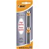 Bic Criterium - Mine per portamine, 0,7 mm, confezione da 2, colore: grigio