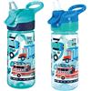 Nuby Super Quench Borraccia Flusso Libero, 2 Pz, 540ml, 18+ Mesi, Traffico