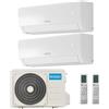 OLIMPIA SPLENDID CONDIZIONATORE OLIMPIA SPLENDID NEXYA S5 E DUAL SPLIT 12000+12000 BTU INVERTER R32 OS-CEMYH18EI A++ WIFI