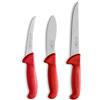 Dick F.DICK Set di Coltelli per la Caccia: per Disossare 13 cm, per Scuoiare 13 cm, per Scannare 18 cm
