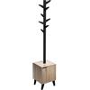 5 five simply smart Appendiabiti effetto rovere naturale nero Ceda