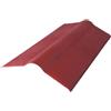 nextradeitalia 1PEZZO COLMO PER LASTRA 'ONDULINE' cm 100 x 50 - colore rosso