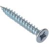 Forgefix Bargainscrews - Viti multiuso con testa svasata, confezione da 200 pezzi 3.5mm x 30mm