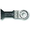 FEIN E-Cut Universale Lama da taglio, Larghezza 44 mm, Lunghezza 60 mm, Conf. 3 pz., Attacco StarLock Plus, Lama bimetallica con dentatura ondulata universale, Ampia gamma di applicazioni.