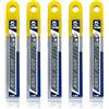 KELI FRANCE Set di lame a scatto BLACK BLADE SK2 - Durata 3 volte maggiore, Incisione laser, astucci da 10… (9mm)