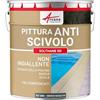 ARCANE INDUSTRIES Pittura Antiscivolo Pavimenti Interni Esterni 6 kg Grigio Basalto | Antiscivolo, Buona Aderenza, Resiste All'Abrasione, Piastrelle, Calcestruzzo, Legno, Piscina, Scale - Arcane Industries
