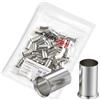 Chanzon 50 pz EN35-16 Puntali non isolati per cavo 2AWG (35mm²) Cavo in Rame Puro Elettrico Crimpare Connettore Terminale Tubo con Rivestimento in Stagno