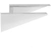 Without Brand / Generic STAFFE FISSE PER LAVABO DISABILI BIANCO
