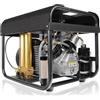 TUXING Compressore d'aria TUXING PCP,sistema di raffreddamento ad acqua e ventola integrato,filtro a doppia filtrazione,versione con arresto automatico,per bombole da sub per bombole di paintball (TXEDT032)