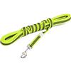 Julius-K9 Color & Gray Super Presa Guinzaglio Senza Manico, 14 mm x 3 m, Giallo (Neon)