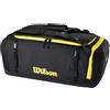 Wilson Borsone OPTX, In Poliestere Resistente con Spallacci Convertibili, Nero/Giallo