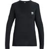 Roxy T-Shirt da Surf Happy Waves LS Surf Tee da Donna, Colore: Nero L