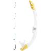 Cressi dal 1946 - Gamma Snorkel Adulto boccaglio Snorkeling per Adulti con paraspruzzi bocchino in Silicone Supporto Regolabile per apnea Nuoto Subacquea Mare e Snorkeling