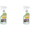 Ma-Fra, Quick Detailer interni, Pulitore Igienizzante Superfici Auto senza Alcool per Pulizia e Igienizzazione Interni Auto senza risciacquo, 500ml (Confezione da 2)