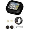 Ronlok Moto STAND di Monitoraggio della Pressione dei Pneumatici in Tempo Reale Sensore Esterno Schermo LCD Wireless Moto TPMS