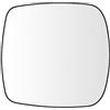 SENZEAL Vetro dello Specchietto Lato Passeggero Riscaldato con Piastra Portante per Renault Kangoo II 2007-2012 (Destro)