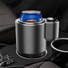 Auratrove 12V Auto Cup Cooler Warmer Con Display Digitale 0-60C Per Bevande Calde Fredde In Veicolo All'aperto Viaggio