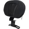 Agatige Schienale del Conducente Universale Per Moto, Schienale del Sedile del Passeggero Comodo Supporto Per Schienale Sissy Bar Staccabile Per Moto(Nero)