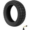 NINMORTH Pneumatico tubeless 10x2.75-6.5 compatibile con i modelli Hiloop con design a bassa deformazione e battistrada per stabilità direzionale (B Nero)