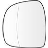 SENZEAL Vetro dello Specchietto Lato Guida Riscaldato con Piastra Portante per Mercedes-Benz Vito W639 2003-2010 A0008100719 A0008100819 (Sinistro)