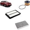 OP Kit tagliando 3 filtri compatibile con Nissan qashqai ii 1.3 DIG-T Benzina 2018-2020