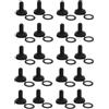Supertool 10 cappucci impermeabili per interruttori a levetta, 12 mm, tappo in gomma impermeabile, coperture per interruttori a levetta, copertura in gomma impermeabile, copertura in gomma per apparecchiature