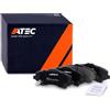 ATEC Germany Set di pastiglie per freni asse anteriore, pastiglie per | Compatibile con: CHRYSLER GRAND VOYAGER V, DODGE CARAVAN, JOURNEY, NITRO, FIAT FREEMONT, JEEP CHEROKEE, WRANGLER III