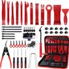 PHYLES Strumento di Rimozione Auto, 98PCS Kit Leve Plastica Smontaggio con Strumento di Smontaggio del Dispositivo Fissaggio Aggiornamento, utilizzato per Smontare Pannello Interno Auto Radio