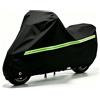 Generico Impermeabile Copri Moto per Piaggio X8 125 Street, Telo Moto da Esterno Interno, Telo Coprimoto e Scooter Antipioggia e Resistente, protezione UV,con strisce riflettenti