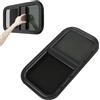 Armanyya Finestra laterale per caravan, 700 x 400 mm, con zanzariera, camper colorato, vetro temperato di sicurezza in alluminio, per camper, roulotte, roulotte, caravan, roulotte (nero)