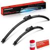 Frankberg 2x Spazzole Tergicristallo 650mm/400mm, Anteriore | Compatibile con C-HR Van, Impreza Hatchback, NX, C-HR, XV, Consulente; incluso indicatore di usura und panno per la pulizia