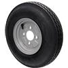trailer parts4u Ruota per rimorchio Deli, pneumatico di ricambio 4.00-8 4.80-8 4PR 62M per Stema DDR, ruota completa con grande foro centrale, set o singolo, 8 pollici