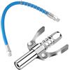UKOFEW G Grasso Pistola Accoppiatore,Testina per ingrassatore G Coupler,Ingrassatori Testine con Tubo da 30cm,per Tutti Pressa per Grasso