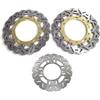 Konerstone Disco Dischi Freno Anteriore Posteriore Rotore per KAWASAKI Z900(include ABS)2017-2021 / Z900 RS Z900 RS CAFE' 2018-2021 Disks Accessori per motori Oro NINJA Z-900 Z 900