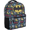 DC Comics Zaino per bambini, motivo: Batman, Superman, The Joker, per ragazzi e ragazze, per la scuola