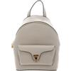 Coccinelle Pelle zaino per il tempo libero Beat Generatio Backpack Eucalipto grigio chiaro