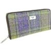 Glen Appin Harris Tweed LB2100 - Borsa grande con cerniera, Colore 112 Lilla/Lime