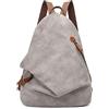 KL928 Zaino vintage in tela - Zaino da viaggio grande casual Zaino da viaggio all'aperto Zaini da trekking Borsa a tracolla per uomo Donna