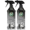 Cif Spray specializzato in acciaio inossidabile Scientificamente progettato per rimuovere lo sporco ostinato per una lucentezza 100% senza striature sulle superfici in acciaio inossidabile, confezione