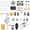 CPROSP 33 PCS Ornamenti Miniatura di Halloween, Miniature Halloween