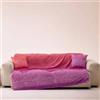 Bassetti Granfoulard Telo Arredo Copridivano, per Divano in Cotone, Copritutto, Vari Usi (Copriletto, Picnic, Tenda, Copritavolo) (CM 180x270 (DOLCEACQUA FUCSIA)